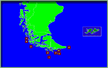 macaroni penguin global breeding range map